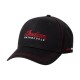 Indian Contrast Stitch Cap - Black