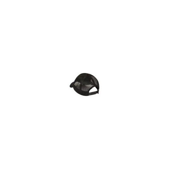 Indian Chain Stitch Emblem Cap Black