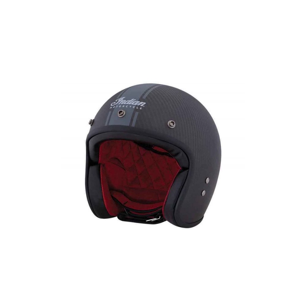 Indian Carbon Open Face Crash Helmet Freedom Motorcycles