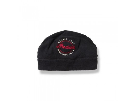 Indian Motorcycle Script Fleece Beanie