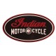 Indian Motorcycle Script Logo Metal Sign