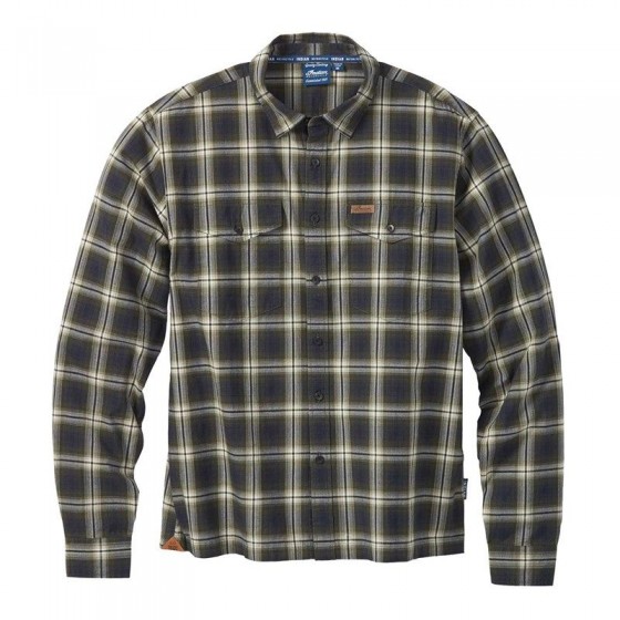 Indian Motorcycle Men's Twin Pocket Plaid Shirt