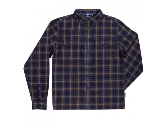 Indian Motorcycle Men's Twin Pocket Plaid Shirt Indian Motorcycle Men's Twin Pocket Plaid Shirt