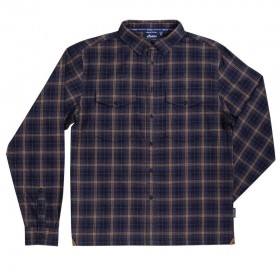 Indian Motorcycle Men's Twin Pocket Plaid Shirt