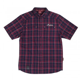 Indian Motorcycle Men's SS Plaid Shirt