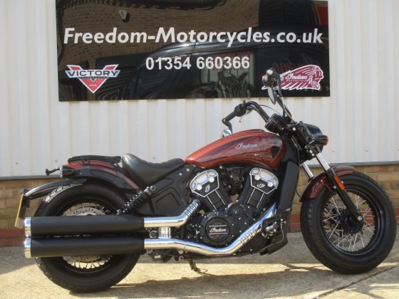 Indian Scout Bobber Twenty - Low MIles