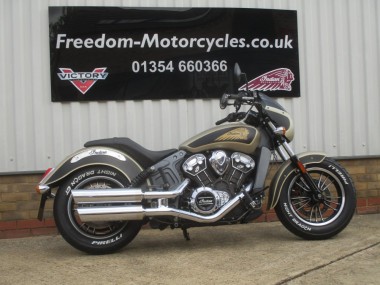 Indian Scout - Dirt Track Smoke