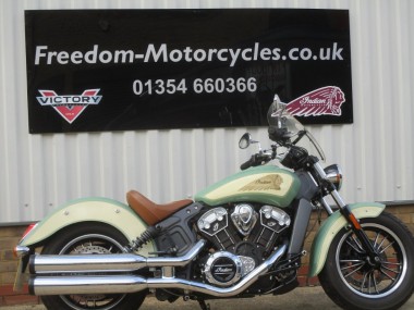 Indian Scout - Willow Green & Cream- one owner