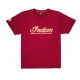 Men's Indian Scout Logo Red T-Shirt