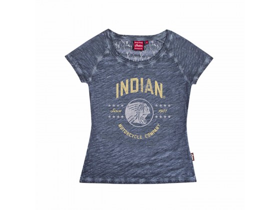 Ladies Indian Short Sleeve Stars T-shirt