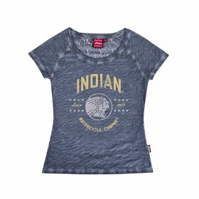 Ladies Indian Short Sleeve Stars T-shirt