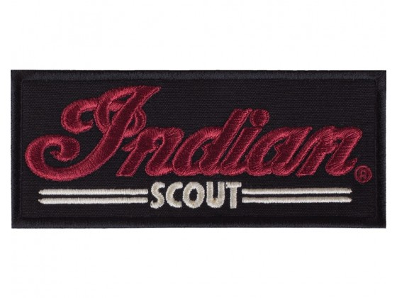 Indian Scout Patch Red Indian Scout Patch Red