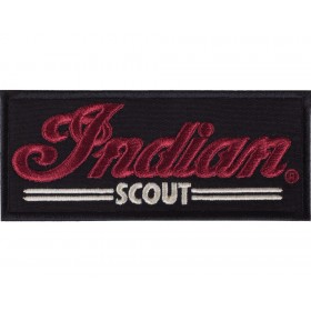 Indian Scout Patch Red
