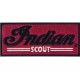 Indian Scout Patch red