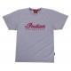 Men's Indian Marl Grey Logo T-Shirt Men's Indian Marl Grey Logo T-Shirt