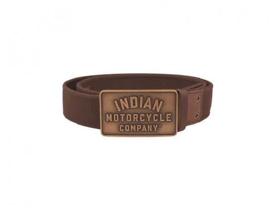 Indian Motorcycle Leather Textile Belt Indian Motorcycle Leather Textile Belt