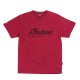 Men's Indian Short Sleeve Red Logo Tee Men's Indian Short Sleeve Red Logo Tee
