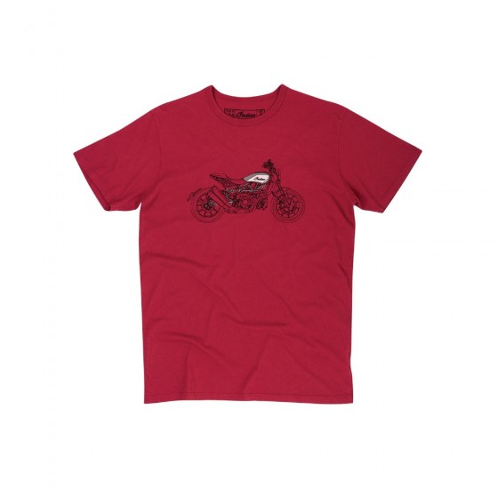 Men's Indian Hand Drawn T-Shirt