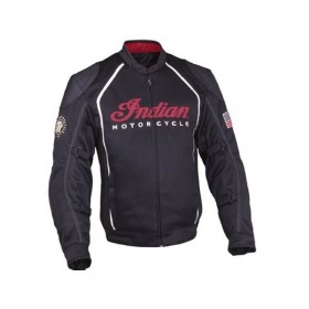 Men's Indian Springfield Mesh Jacket Black