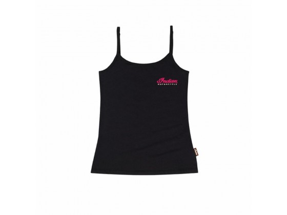 Women's Indian Logo Cami Black Women's Indian Logo Cami Black