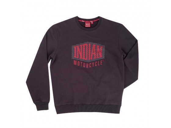 Men's Indian Shield Logo Sweat Shirt Men's Indian Shield Logo Sweat Shirt