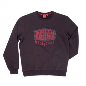 Men's Indian Shield Logo Sweat Shirt