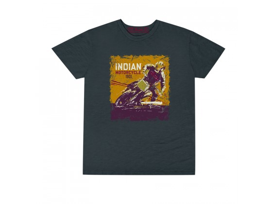 Men's Indian Adventure T-Shirt - Grey Men's Indian Adventure T-Shirt - Grey