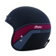 Indian Matte Stripe Open Crash Helmet
