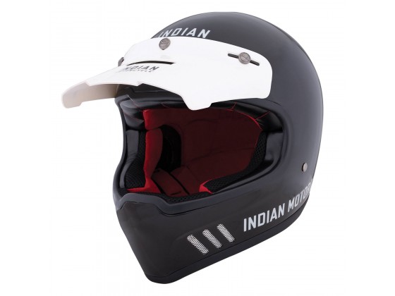 Indian Adventure Helmet Gloss Black