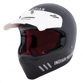Indian Adventure Helmet Gloss Black