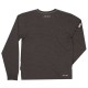Men's Indian Motorcycle Long Sleeved Charcoal Marl T-Shirt Men's Indian Motorcycle Long Sleeved Charcoal Marl T-Shirt